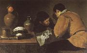 Two boy beside the table VELAZQUEZ, Diego Rodriguez de Silva y